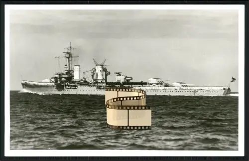 Foto AK - leichter Kreuzer Königsberg - Kriegsschiff Reichsmarine Kriegsmarine