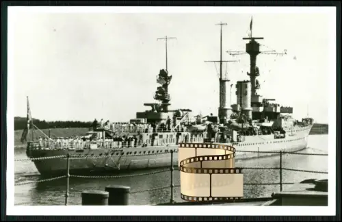Foto AK - leichter Kreuzer Emden  Kriegsschiff Reichsmarine Kriegsmarine 1925-45