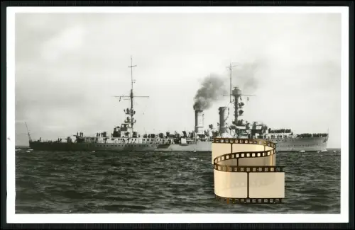 Foto AK - leichter Kreuzer Emden  Kriegsschiff Reichsmarine Kriegsmarine 1925-45