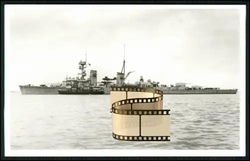 Foto AK - leichter Kreuzer Karlsruhe - Kriegsschiff Reichsmarine Kriegsmarine