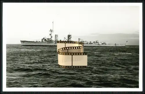 Foto AK - leichter Kreuzer Köln - Kriegsschiff Reichsmarine Kriegsmarine 1930-45