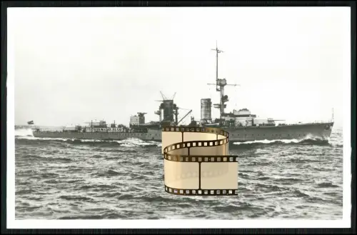 Foto AK - leichter Kreuzer Köln - Kriegsschiff Reichsmarine Kriegsmarine 1930-45