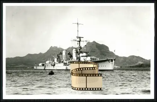 Foto AK - leichter Kreuzer Köln - Kriegsschiff Reichsmarine Kriegsmarine 1930-45