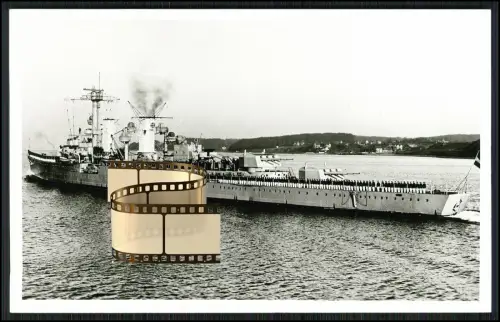 Foto AK - leichter Kreuzer Köln - Kriegsschiff Reichsmarine Kriegsmarine 1930-45