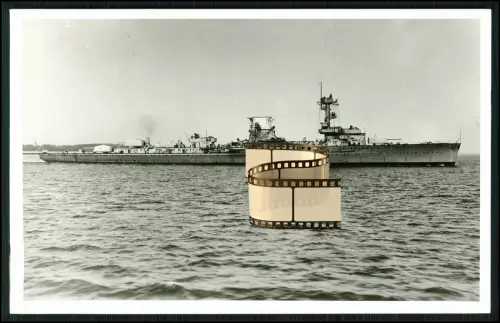 Foto AK leichter Kreuzer Leipzig  Kriegsschiff Reichsmarine Kriegsmarine 1931-46