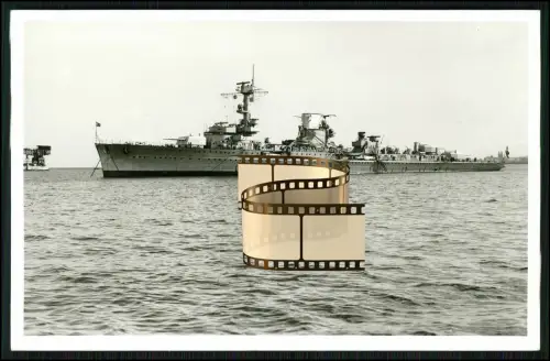 Foto AK leichter Kreuzer Leipzig  Kriegsschiff Reichsmarine Kriegsmarine 1931-46
