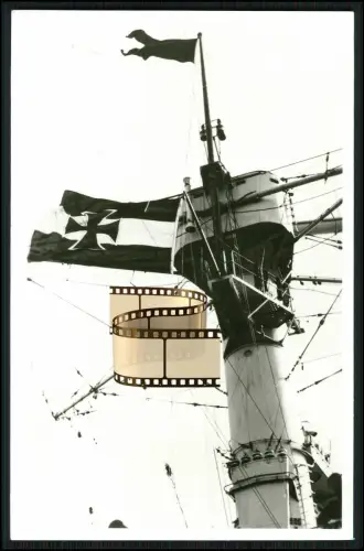 Foto AK leichter Kreuzer Leipzig  Kriegsschiff Reichsmarine Kriegsmarine 1931-46