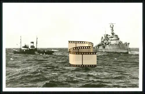 Foto AK leichter Kreuzer Leipzig  Kriegsschiff Reichsmarine Kriegsmarine 1931-46