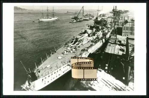 Foto AK - Schlachtschiff Gneisenau - Schlachtkreuzer Kriegsmarine - 1936-45