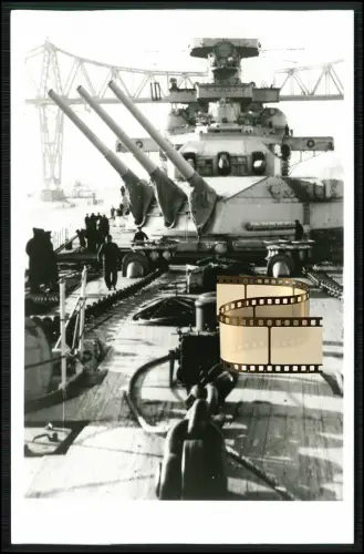 Foto AK - Schlachtschiff Scharnhorst - Schlachtkreuzer Kriegsmarine - 1939-43