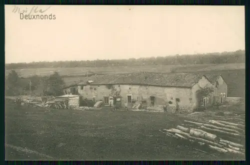 AK 1. WK - Deuxnouds-aux-Bois Meuse - 33 Div. I.R. Rgt. 67 MG -Feldpost 02. 1916