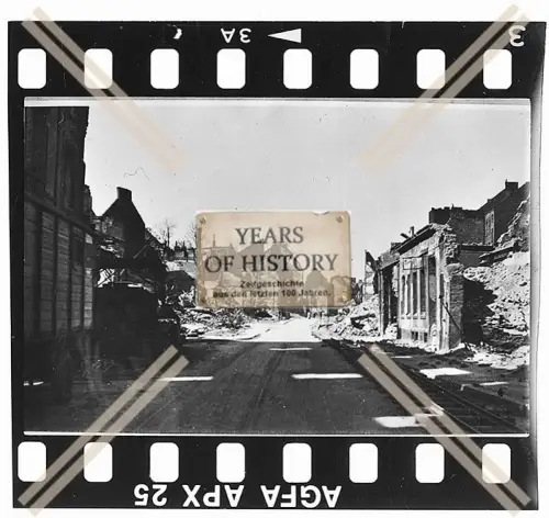 Foto Köln am Rhein - Kriegszerstörung Trümmerlandschaft - 2. Weltkrieg - 1941-55