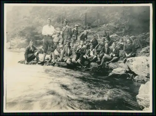10x Foto Hildesheim Schule Studentenverbindung - Studentika Wanderung Harz 1930