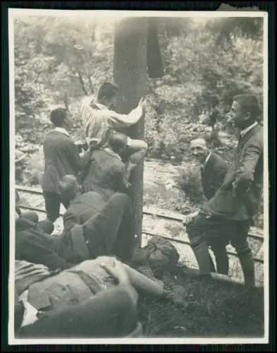10x Foto Hildesheim Schule Studentenverbindung - Studentika Wanderung Harz 1930