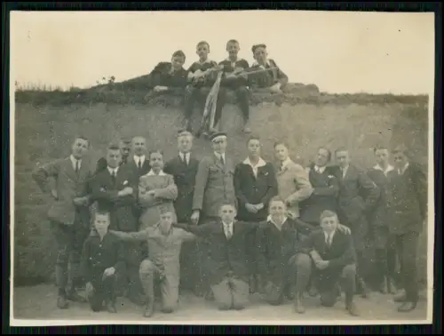 10x Foto Hildesheim Schule Studentenverbindung - Studentika Wanderung Harz 1930