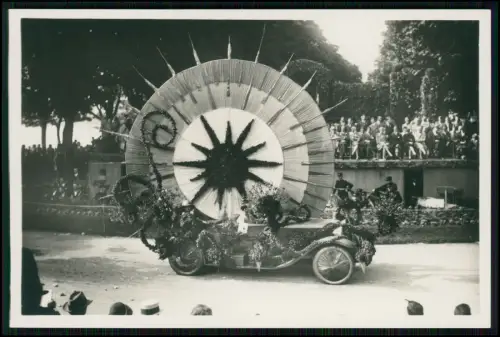 3x Foto AK - Montreux Schweiz Narzissenfest Blumenkorso Umzug Fête des Narcisses