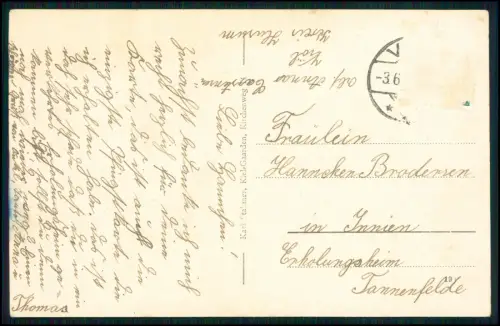 AK Viöl in Nordfriesland Krieger-Ehrendenkmal - 1. WK Soldatenfriedhof Feldpost