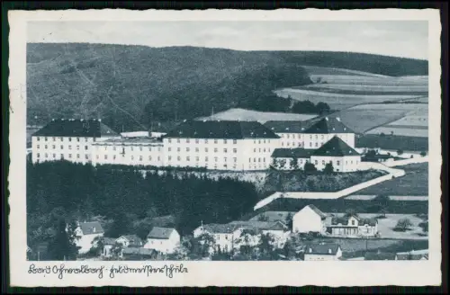 AK Bad Schwalbach Rheingau Taunus - Blick auf Kaserne - Stempel Lazarett 1942