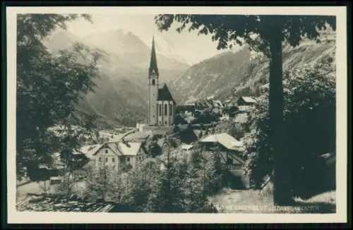 Foto AK Heiligenblut Großglockner Österreich Kirche Alpen Kärnten Dorf Berg 1928