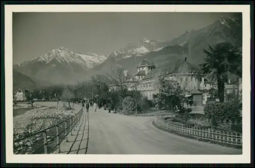 12x Foto u. AK - Meran Merano Maran Südtirol in Italien - diverse Ansichten
