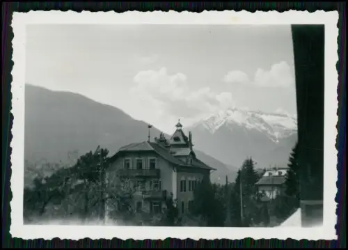 12x Foto u. AK - Meran Merano Maran Südtirol in Italien - diverse Ansichten
