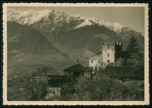 12x Foto u. AK - Meran Merano Maran Südtirol in Italien - diverse Ansichten