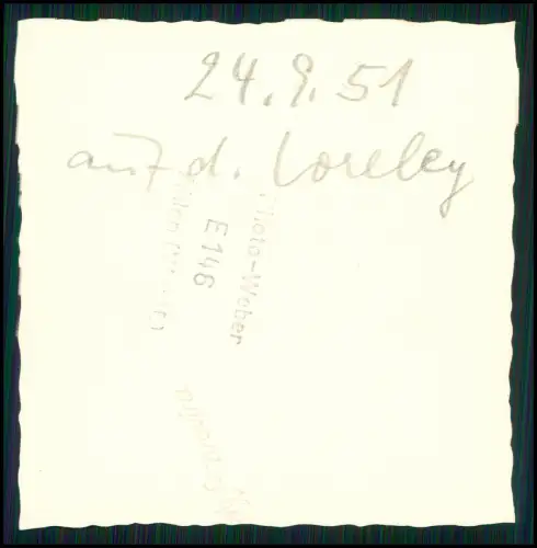 13x Foto Reise Rheinlandschaft 1951 - Loreley u.a. Orte Burgen Flussansichten ..