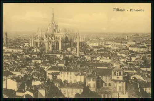 12x AK alte Ansichtskarten - Milano Mailand Lombardia - Diverse Ansicht um 1900