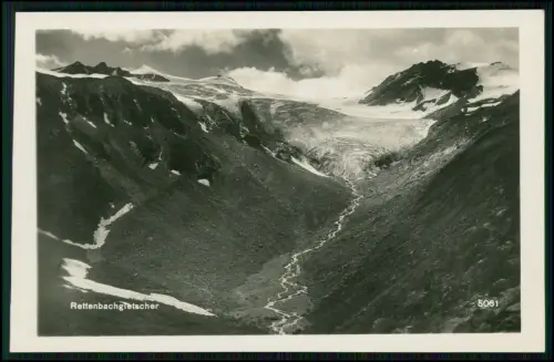 Foto AK - Rettenbachgletscher Rettenbachferner - Tirol Ötztal - Gletscher Alpen