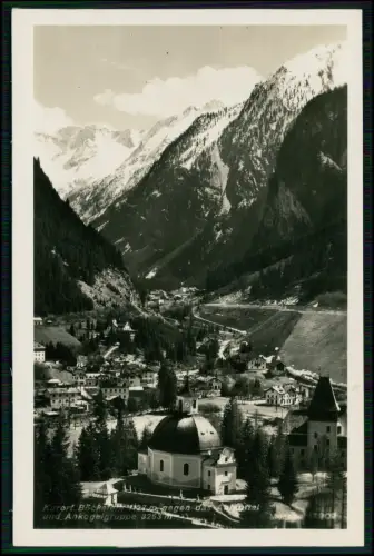 Foto AK - Böckstein  Bad Gastein Gasteinertal Salzburg Ankogelkette Kirche Berg