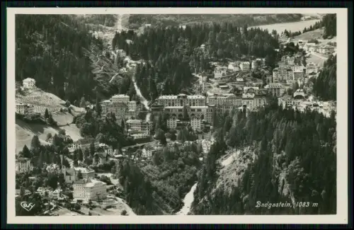 Foto AK - Badgastein Salzburg - an der Tauernbahn Kurort Hotels Berge Österreich