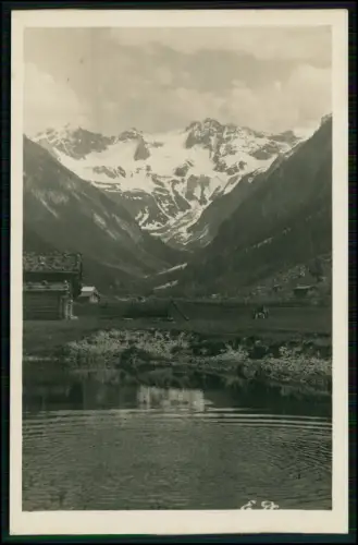 Foto AK - Stilluptal Gronewandspitze Zillertaler Alpen Taxach Alm Tirol Gebirge