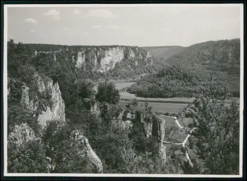 Foto 18x13cm - Donautal bei Tuttlingen - auf der Schwäbischen Alb - um 1940
