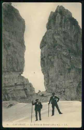 4x AK - 1. WK - Gavarnie Hautes Pyrénées - Pyrenäen Frankreich alte Postkarten