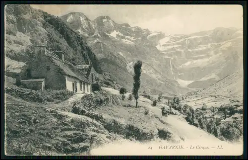 4x AK - 1. WK - Gavarnie Hautes Pyrénées - Pyrenäen Frankreich alte Postkarten