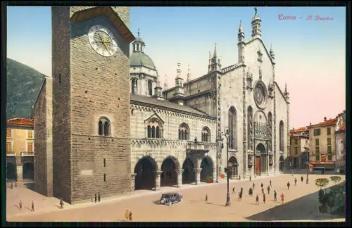 7x AK - Luzern Lugano Como Schweiz Italien  - alte Postkarten