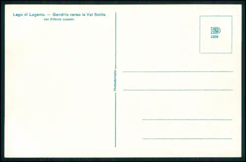 7x AK - Luzern Lugano Como Schweiz Italien  - alte Postkarten