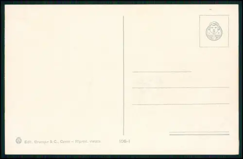 7x AK - Luzern Lugano Como Schweiz Italien  - alte Postkarten