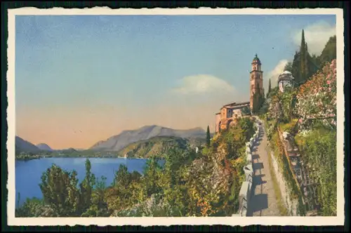 10x AK - Lugano Schweiz alte Postkarten - Luganersee Tessin Alpen Stadtansicht