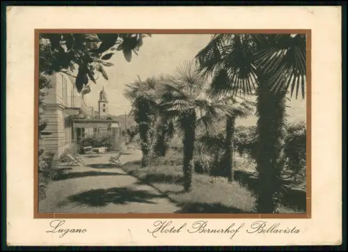 10x AK - Lugano Schweiz alte Postkarten - Luganersee Tessin Alpen Stadtansicht