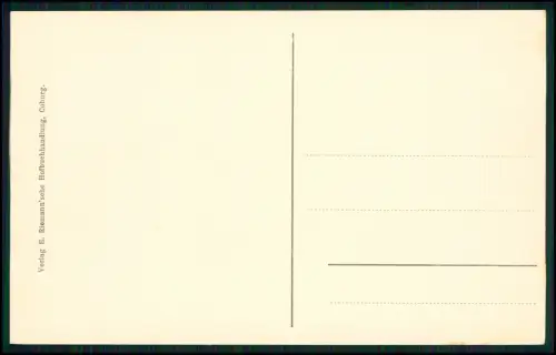 4x AK - Coburg Bayern alte Postkarten Städteansichten - Veste Coburg u.a.