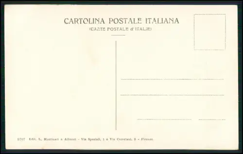 9x AK - Botticelli Minerva Firenze Palazzo Pitti -und andere ähnliche Gemälde AK