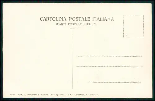 9x AK - Botticelli Minerva Firenze Palazzo Pitti -und andere ähnliche Gemälde AK