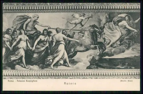 9x AK - Botticelli Minerva Firenze Palazzo Pitti -und andere ähnliche Gemälde AK