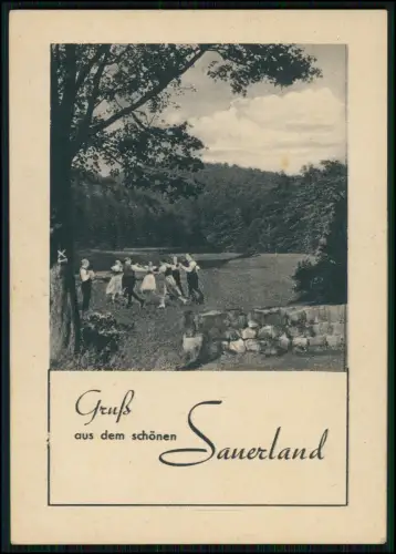 3x AK - Tanz Renkhausen Gehlenbeck Sauerland - Kunstanstalt Schmidt & Kiko Hagen