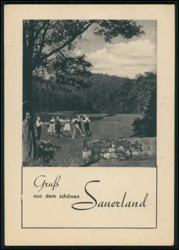 3x AK - Tanz Renkhausen Gehlenbeck Sauerland - Kunstanstalt Schmidt & Kiko Hagen