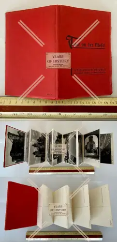 Trier an der Mosel - Leporello 10 Aufnahmen in echt Photo Foto - um 1930