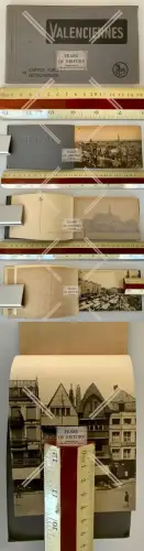 12x Ansichtskarte Heft - 1. WK - Valenciennes Nord - diverse Ansichten - 1914-18