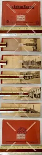 20x AK - Ansichtskarte Heft Album - La Belgique Historique Gand Belgien - 1926