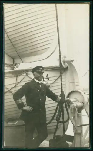 Fotos Doku. - Paul Wiehr 1868 † 1942 - Korvettenkapitän - 1929 Dampfer Thuringia